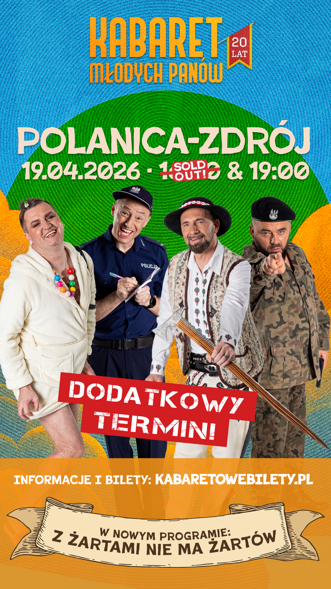 Kabaret Młodych Pan&oacute;w - Z żartami nie ma żart&oacute;w - 20-lecie 