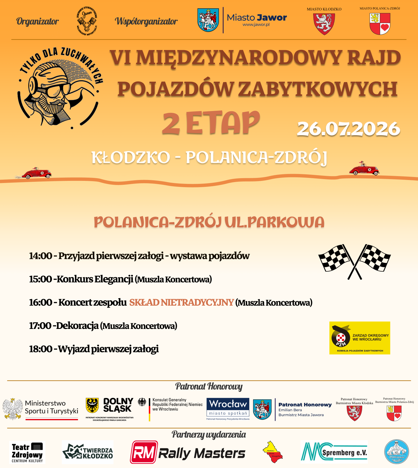 VI Międzynarodowy Zjazd Pojazd&oacute;w Zabytkowych "Tylko dla zuchwałych"