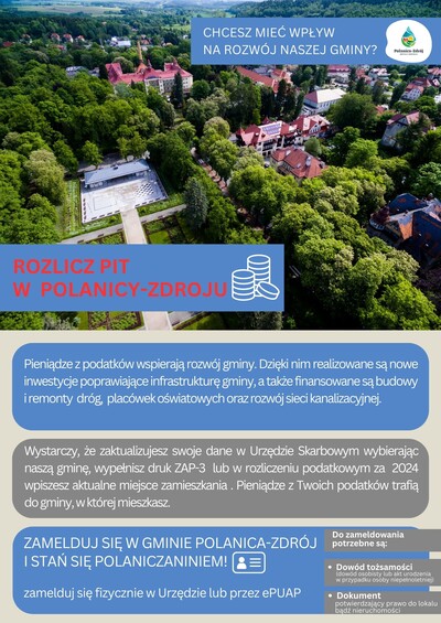 Tw&oacute;j PIT - tu mieszkasz, tu inwestujesz!