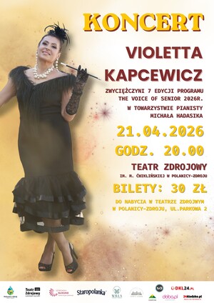 Koncert Violetty Kapcewicz w towarzystwie Michała Hadasika